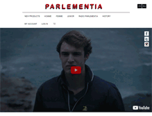 Tablet Screenshot of parlementia.com